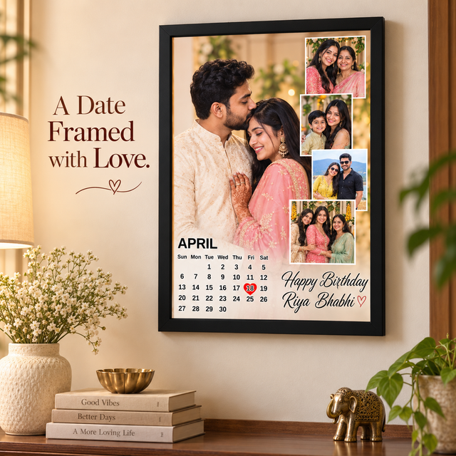 Giftiliya MemoriCal Frame