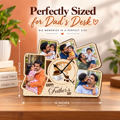 MDF Clock For Father's Day