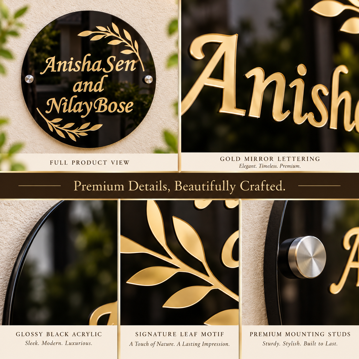 Giftiliya Acrylic Name Plate