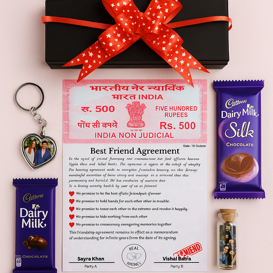 Giftiliya Best Friend Agreement Combo