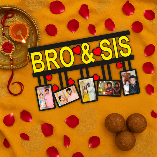 Bro & Sis Wall Hanging Rakhi