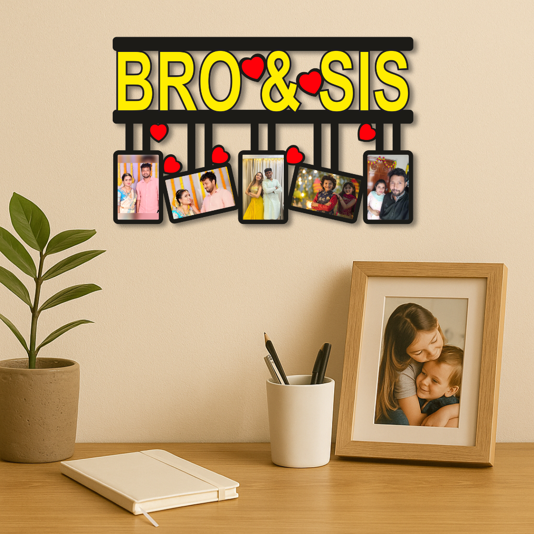 Bro & Sis Wall Hanging Rakhi