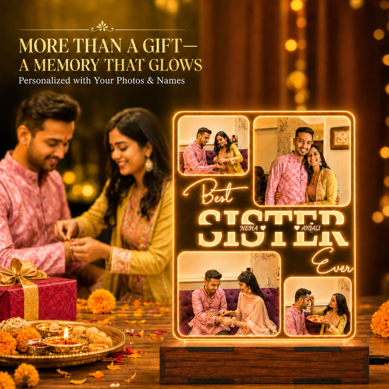 Giftiliya Sibling Glow Lamp