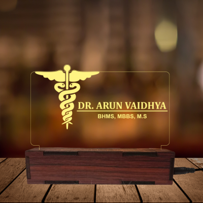 LED Doctor Name Plate