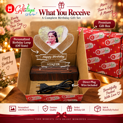 Giftiliya Birthday Lamp