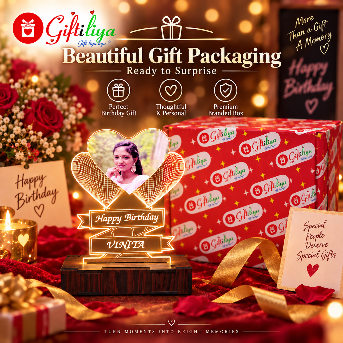 Giftiliya Birthday Lamp