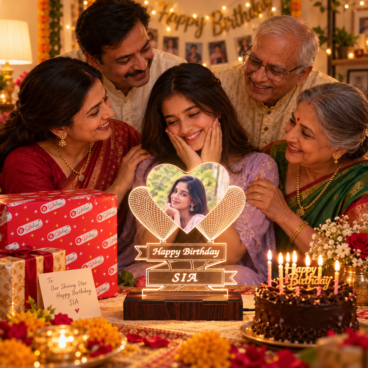 Giftiliya Birthday Lamp