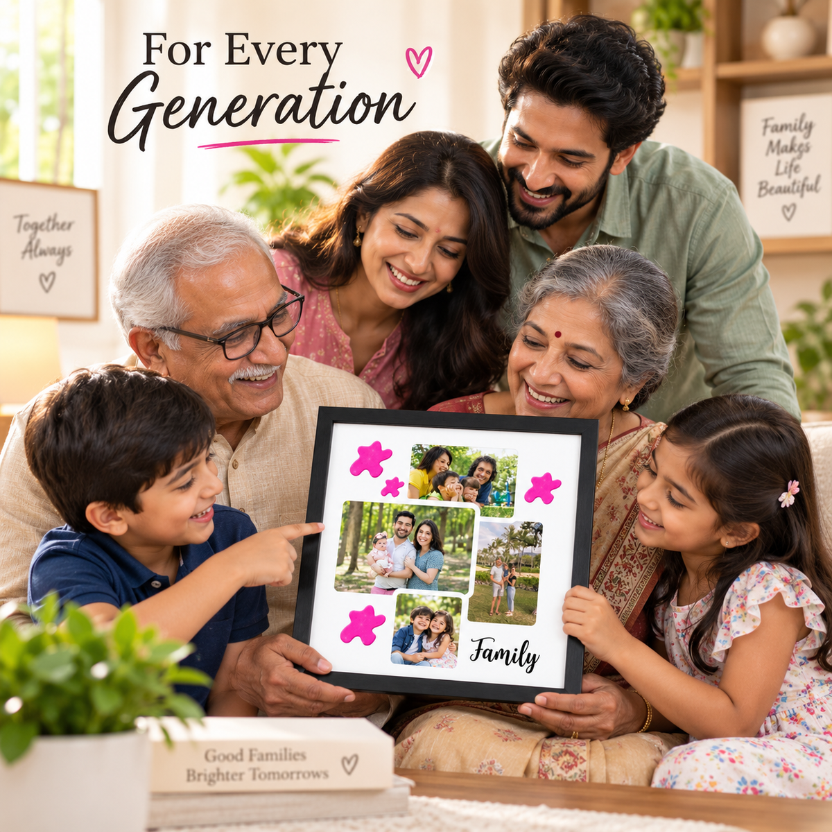 4 Pictures family collage