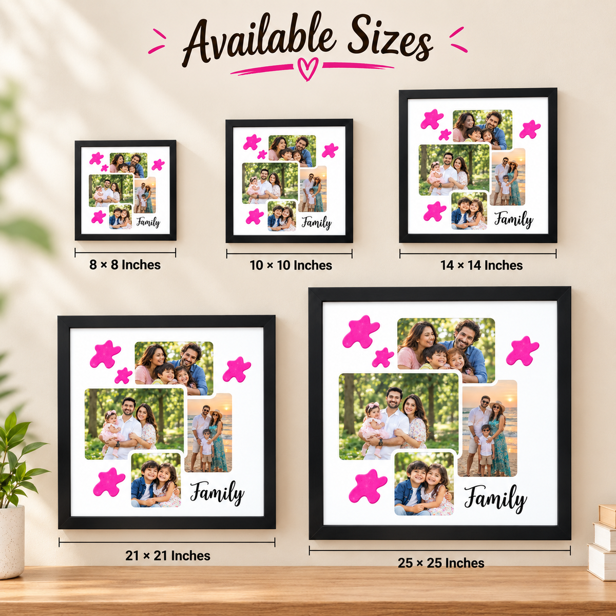 4 Pictures family collage