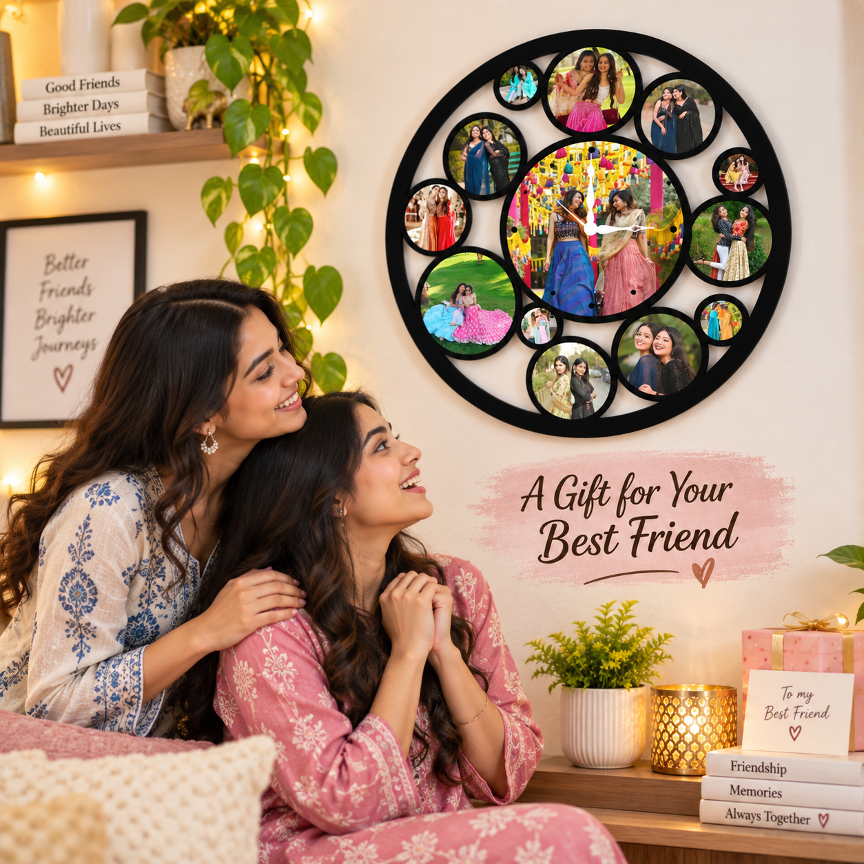 13 CIRCLES WALL CLOCK