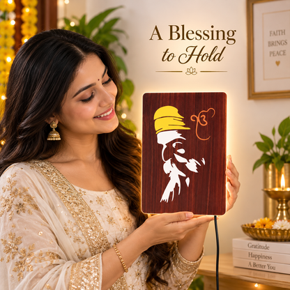 Guru Nanak Dev ji Blessings LED Wall Frame