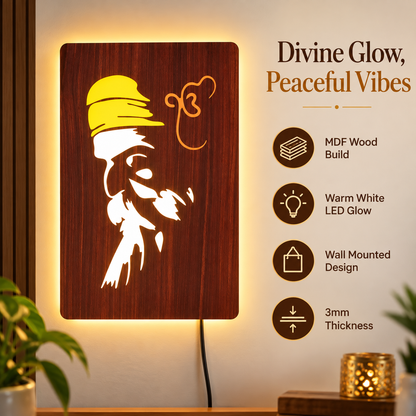 Guru Nanak Dev ji Blessings LED Wall Frame