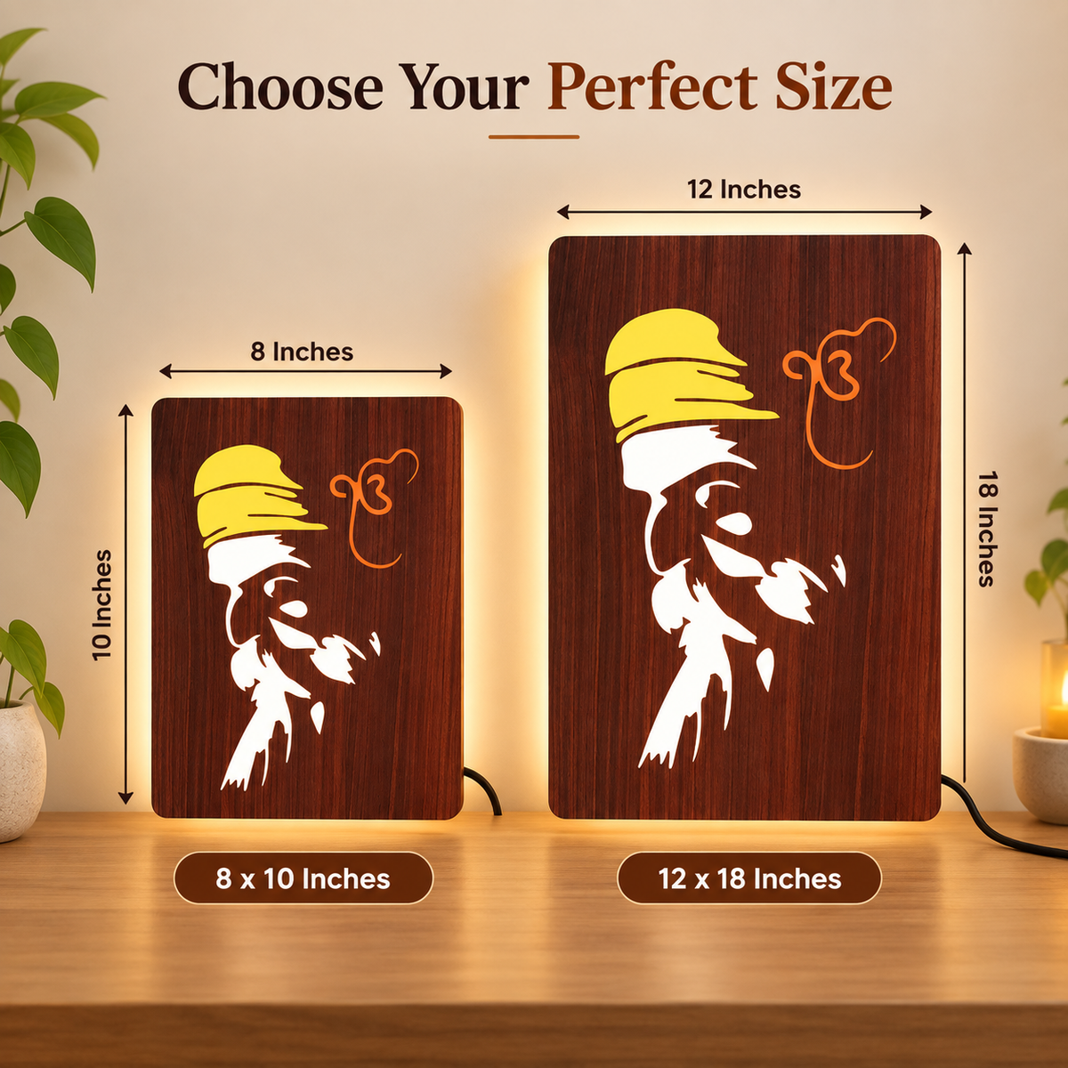 Guru Nanak Dev ji Blessings LED Wall Frame