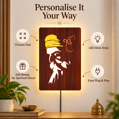 Guru Nanak Dev ji Blessings LED Wall Frame
