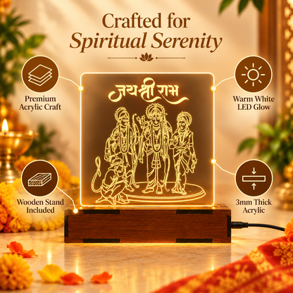 Shree Ram Darbar LED GleamArt