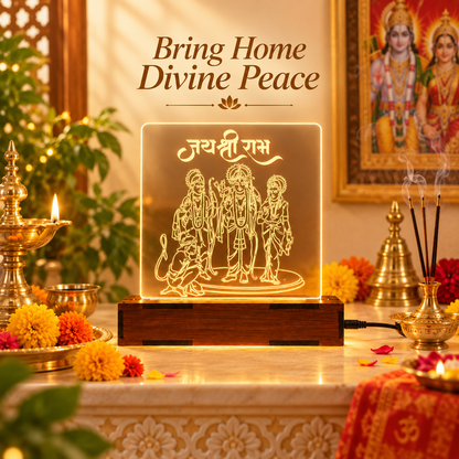 Shree Ram Darbar LED GleamArt