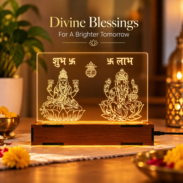 Laxmi-Ganesh LED GleamArt Table Top