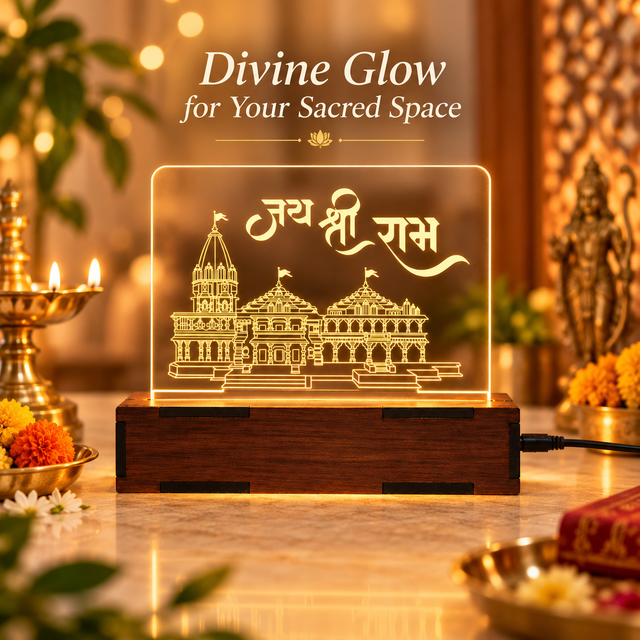 Ram Mandir LED Table Top