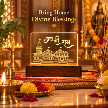 Ram Mandir LED Table Top