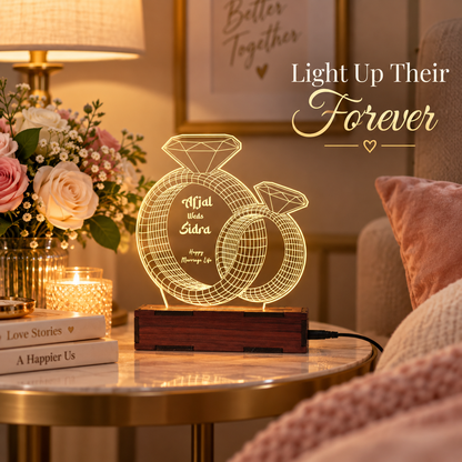 Giftiliya LED Ring Table Top