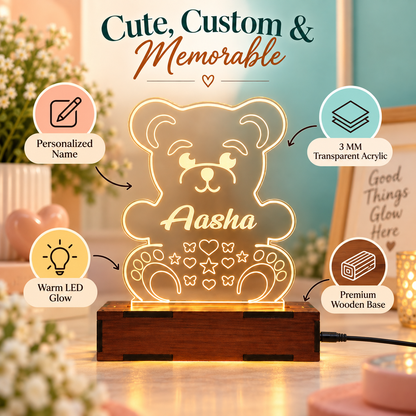 Teddy Acrylic LED Table Top
