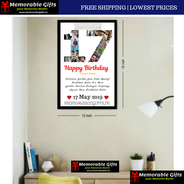 Giftiliya Date Frame (Design-2)