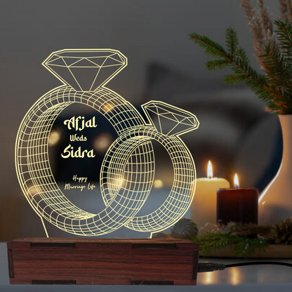 Giftiliya LED Ring Table Top