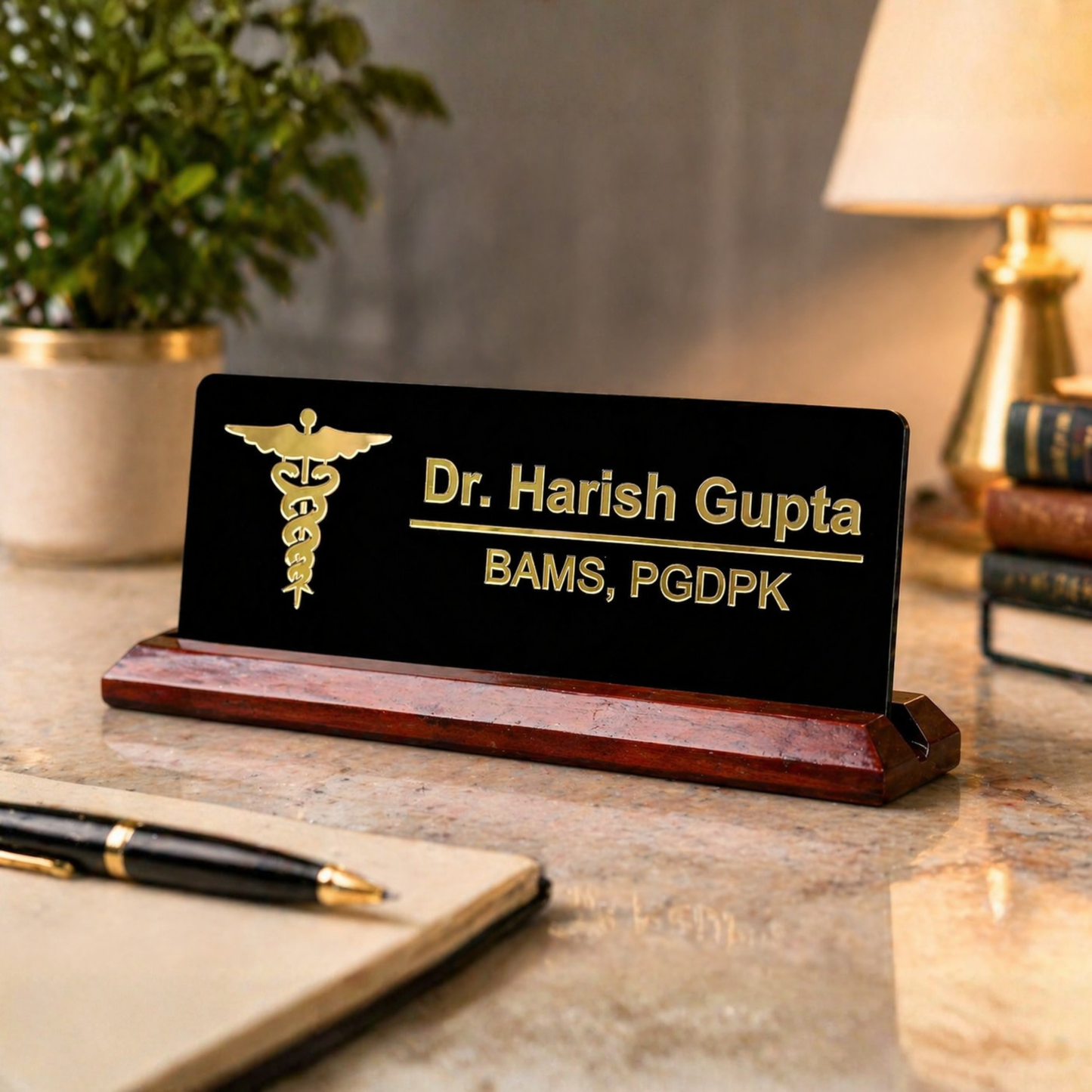 Acrylic Doctor Name Plate