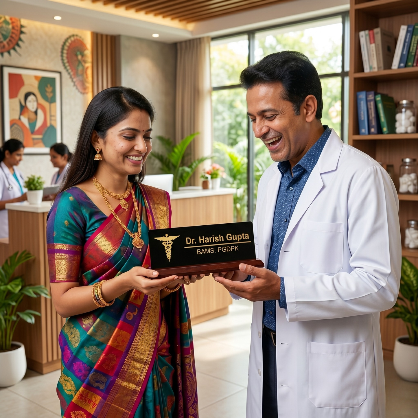 Acrylic Doctor Name Plate