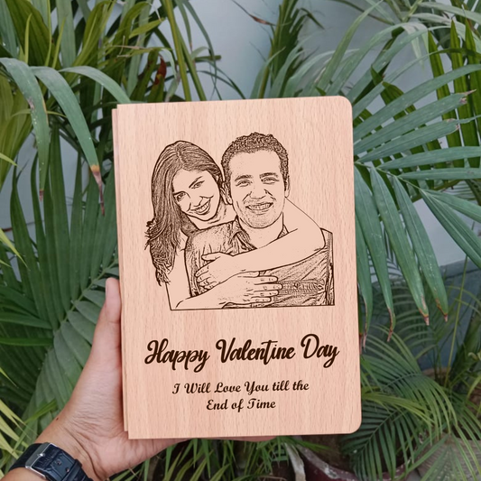 CUSTOMIZED WOODEN DIARY
