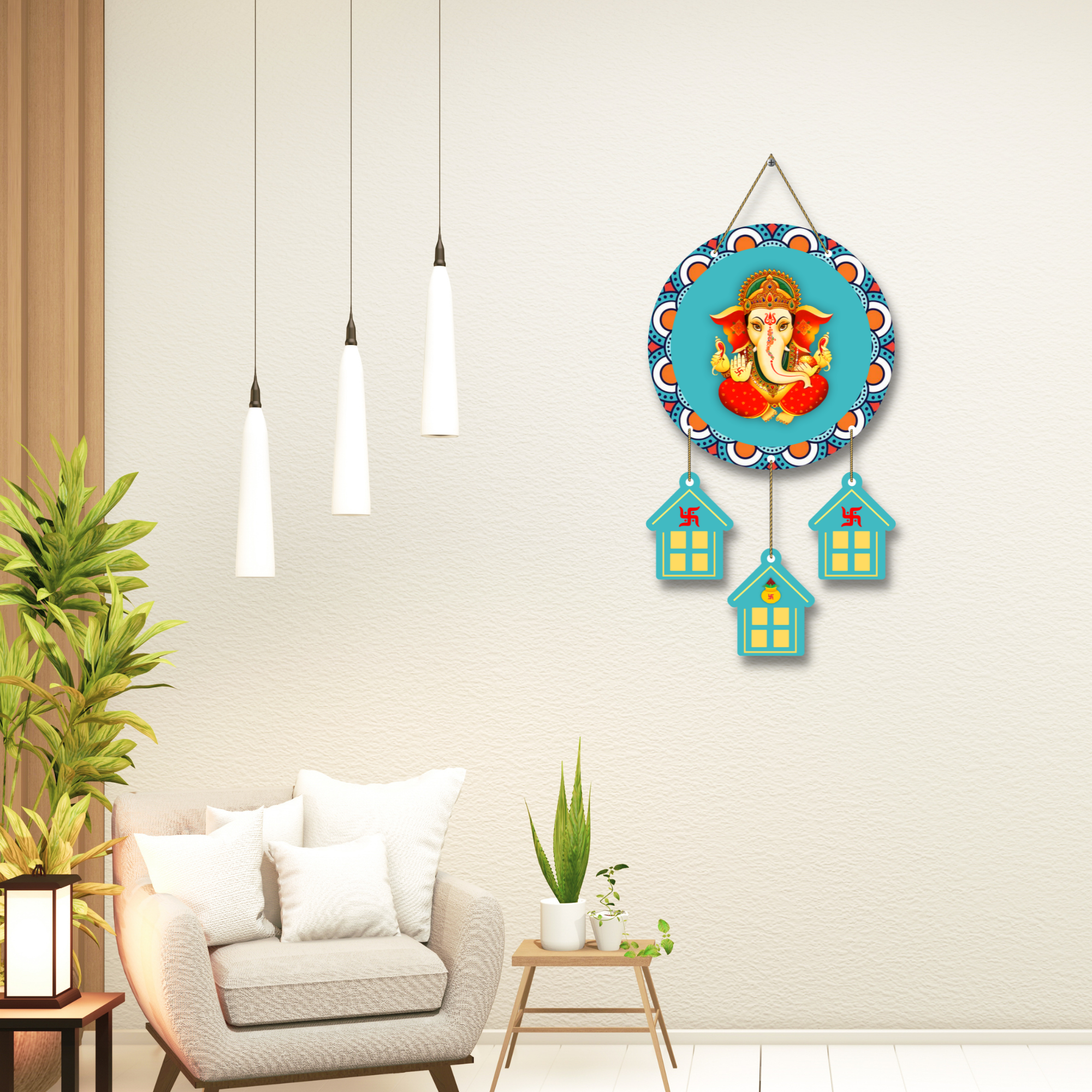 Ganpati House Wall Hanging