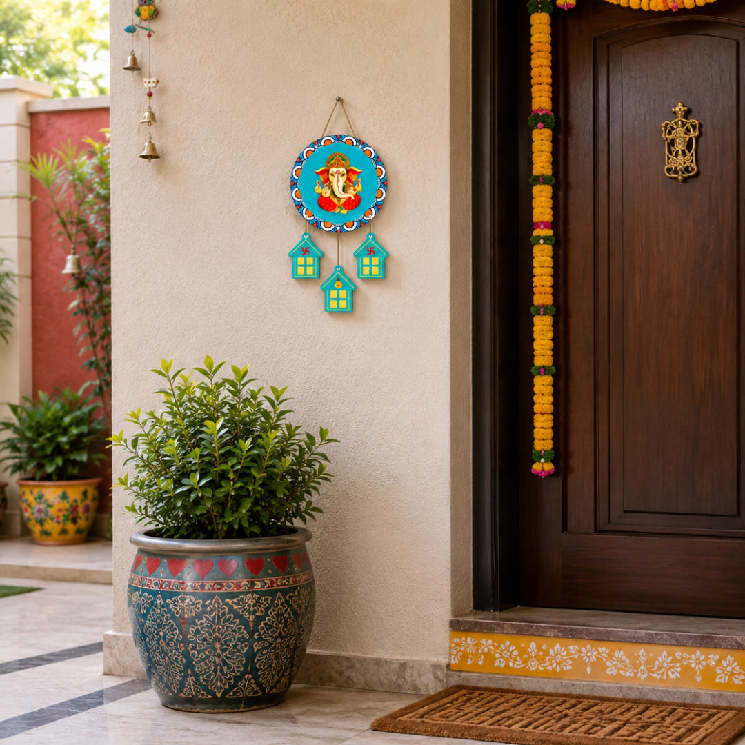 Ganpati House Wall Hanging