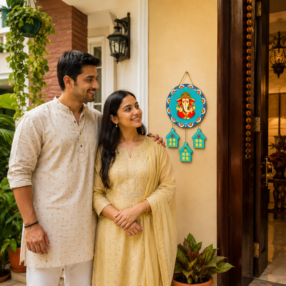 Ganpati House Wall Hanging