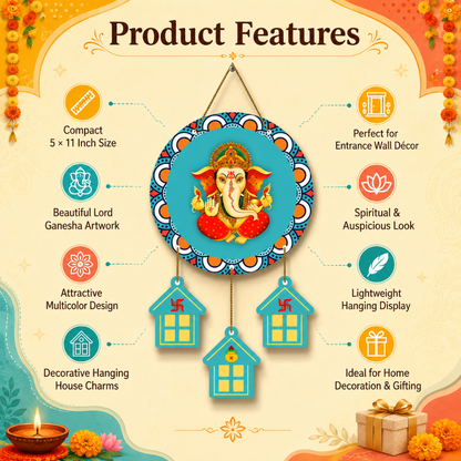 Ganpati House Wall Hanging