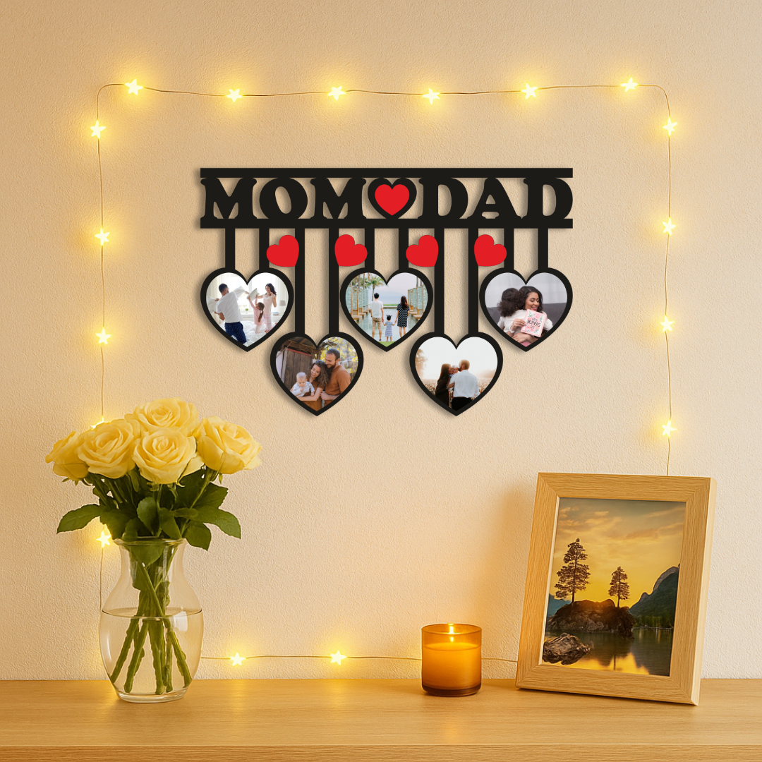 Mom Dad Wall Hanging