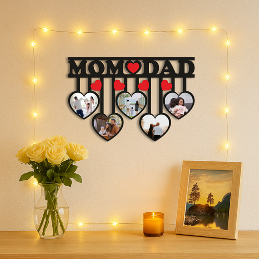 Mom Dad Wall Hanging