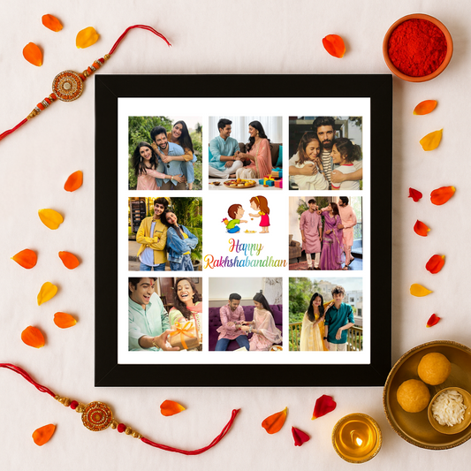 Rakshabandhan Square Frame For Rakhi