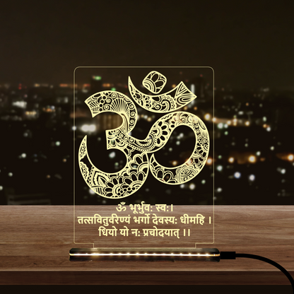 OM LED Gleam Art Table Top