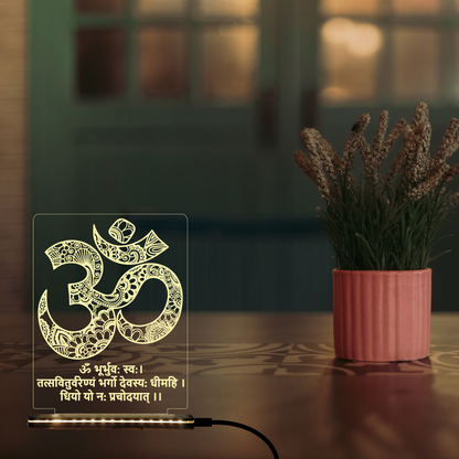 OM LED Gleam Art Table Top