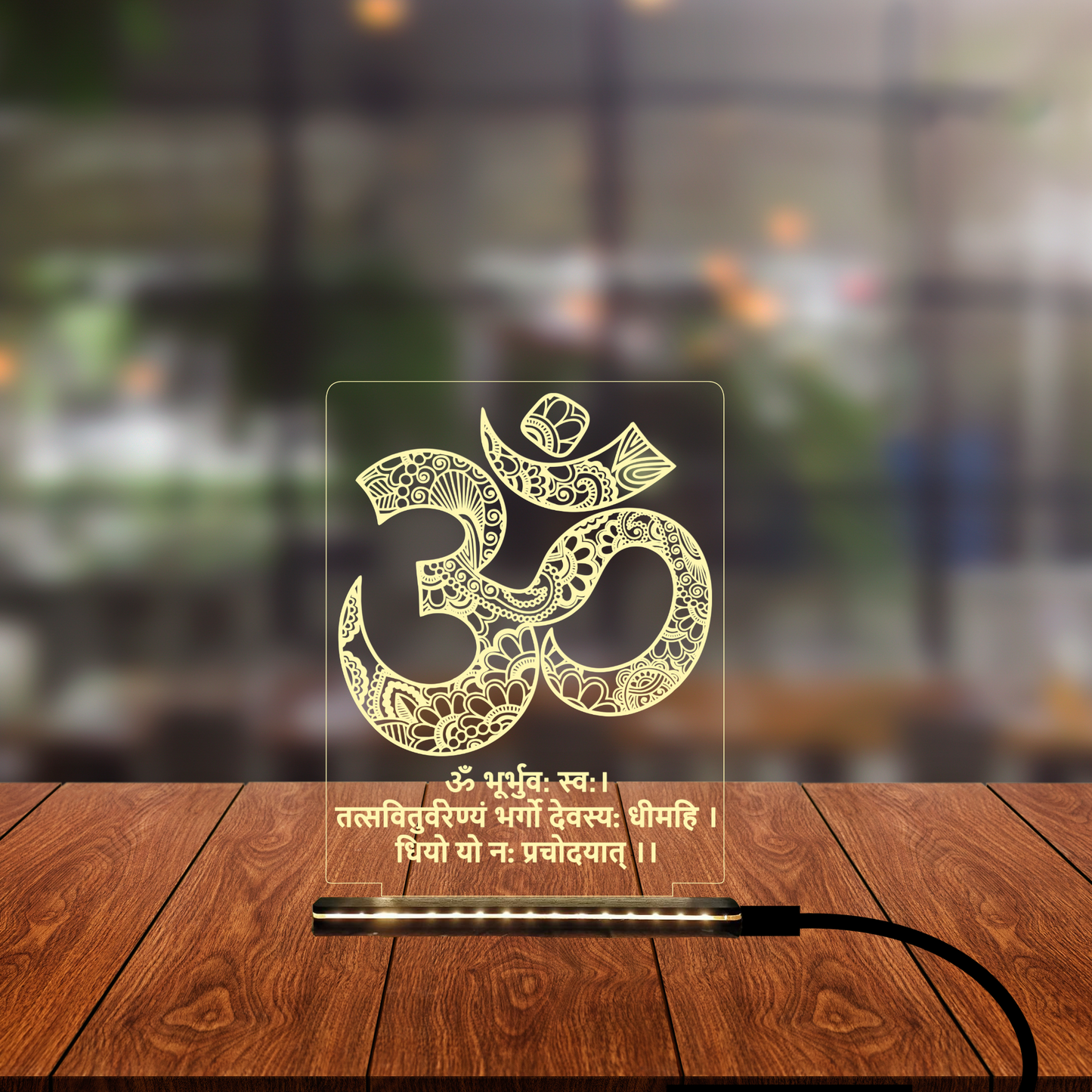 OM LED Gleam Art Table Top