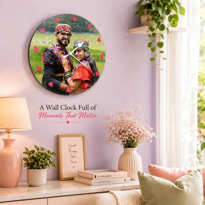 Giftiliya Photo Wall Clock