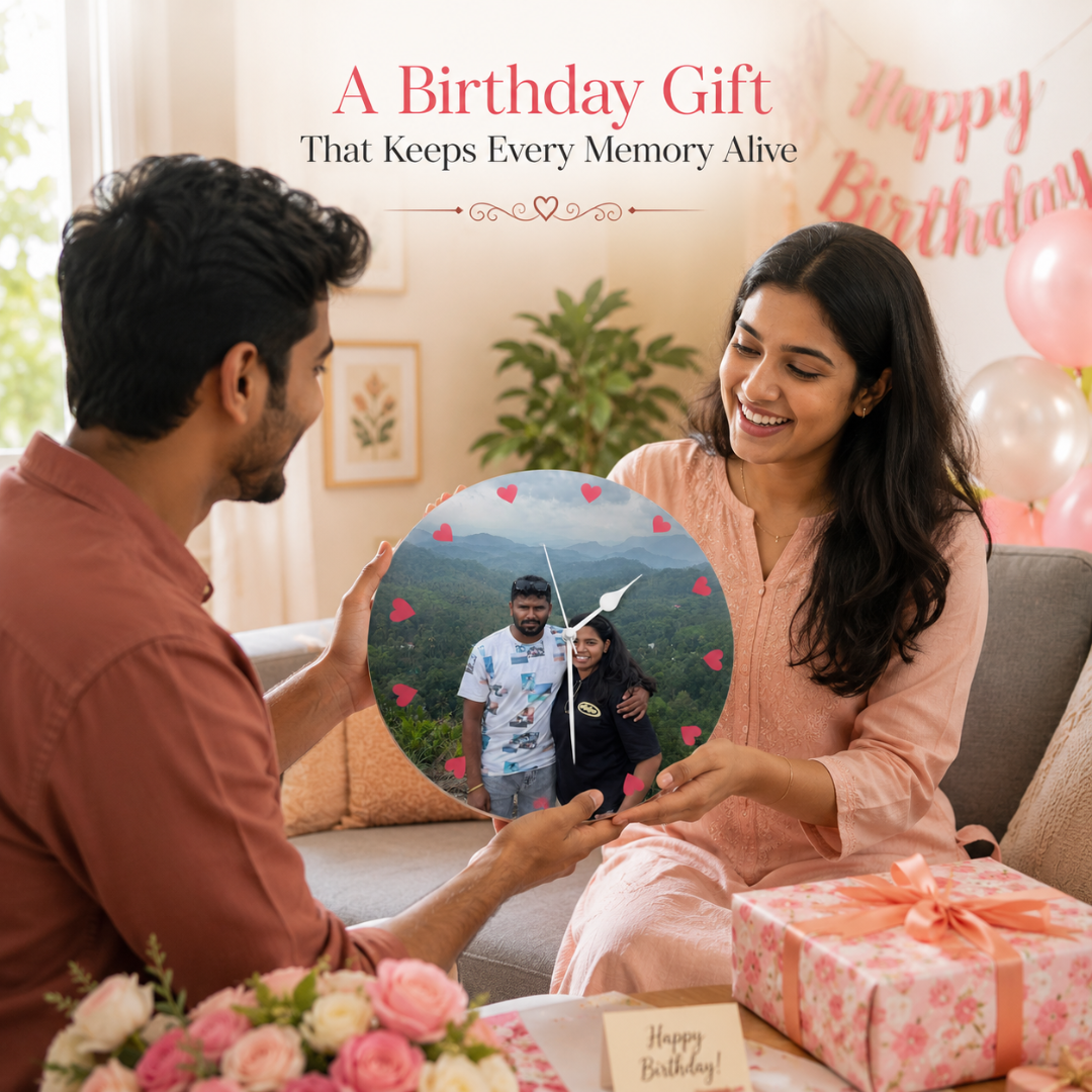 Giftiliya Photo Wall Clock