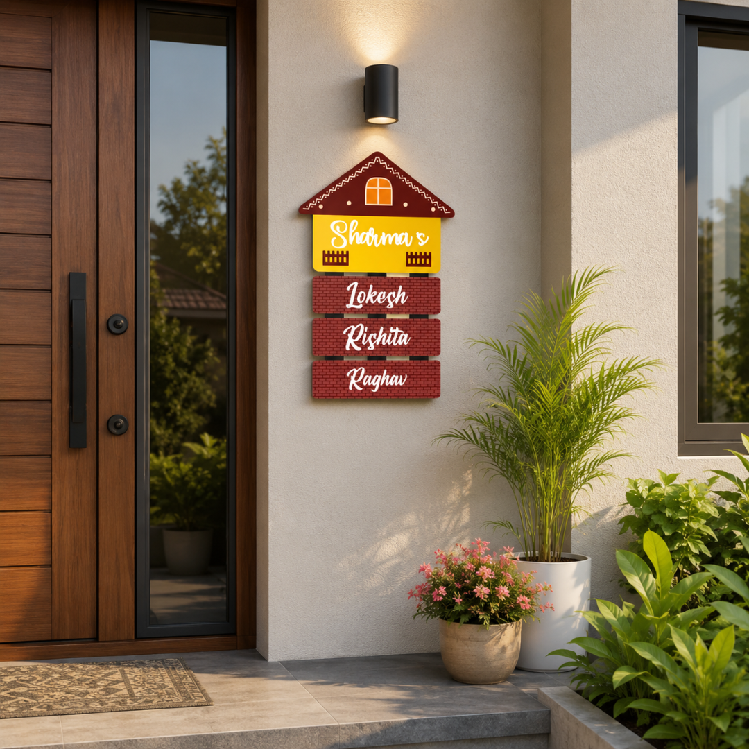 Giftiliya House Name Plate D2