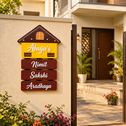 Giftiliya House Name Plate D2