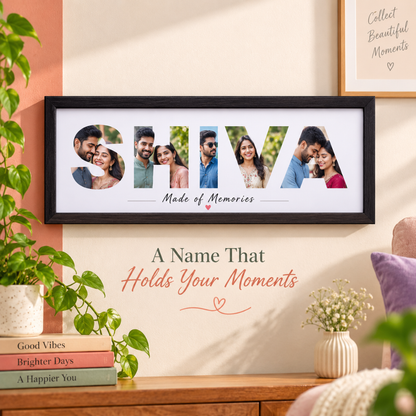 Giftiliya NAME/DATE FRAME (32*12 CM) - image 2