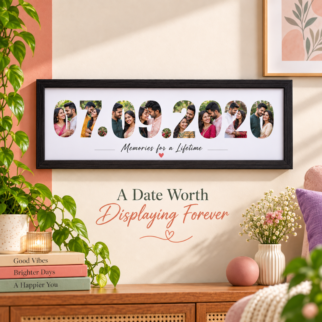 Giftiliya NAME/DATE FRAME (32*12 CM) - image 3