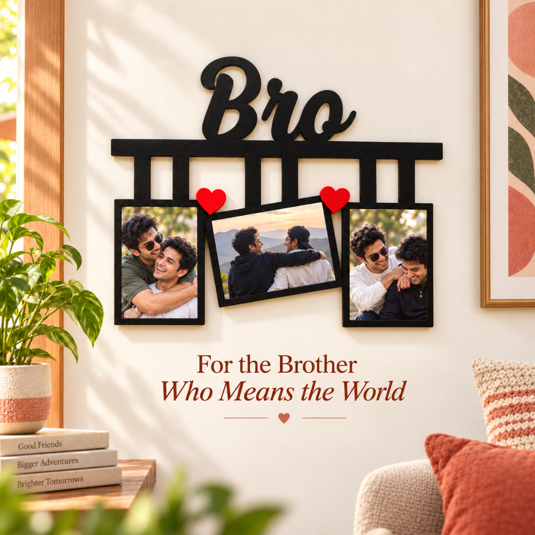 Giftiliya Wooden Frame with 3 pictures - image 3