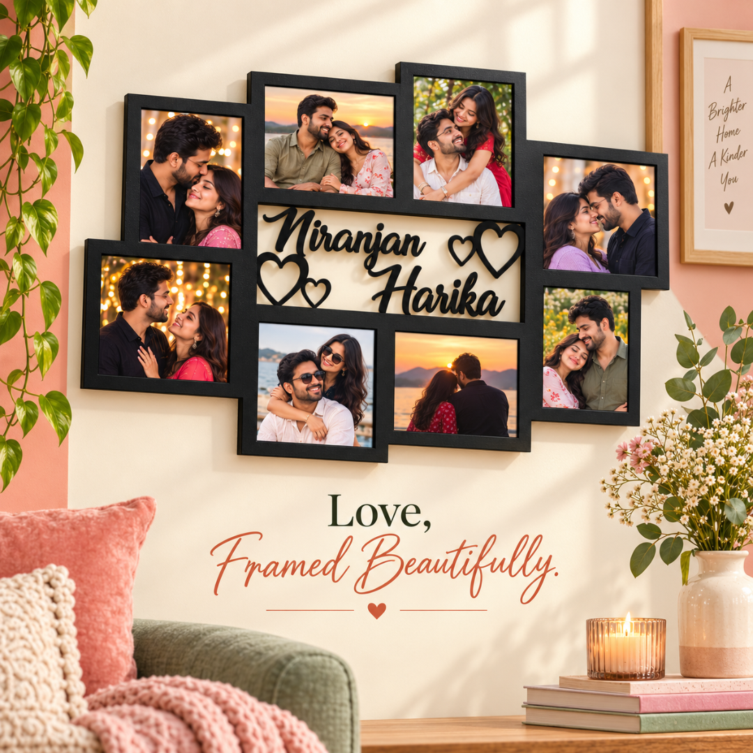 Giftiliya wooden frame with 8 pictures (12*18 inches) - image 3
