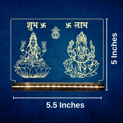 Laxmi-Ganesh LED GleamArt Table Top