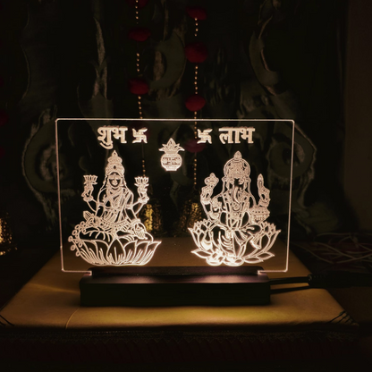 Laxmi-Ganesh LED GleamArt Table Top